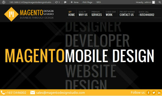 Custom Magento Design Services From Magento Design Studio